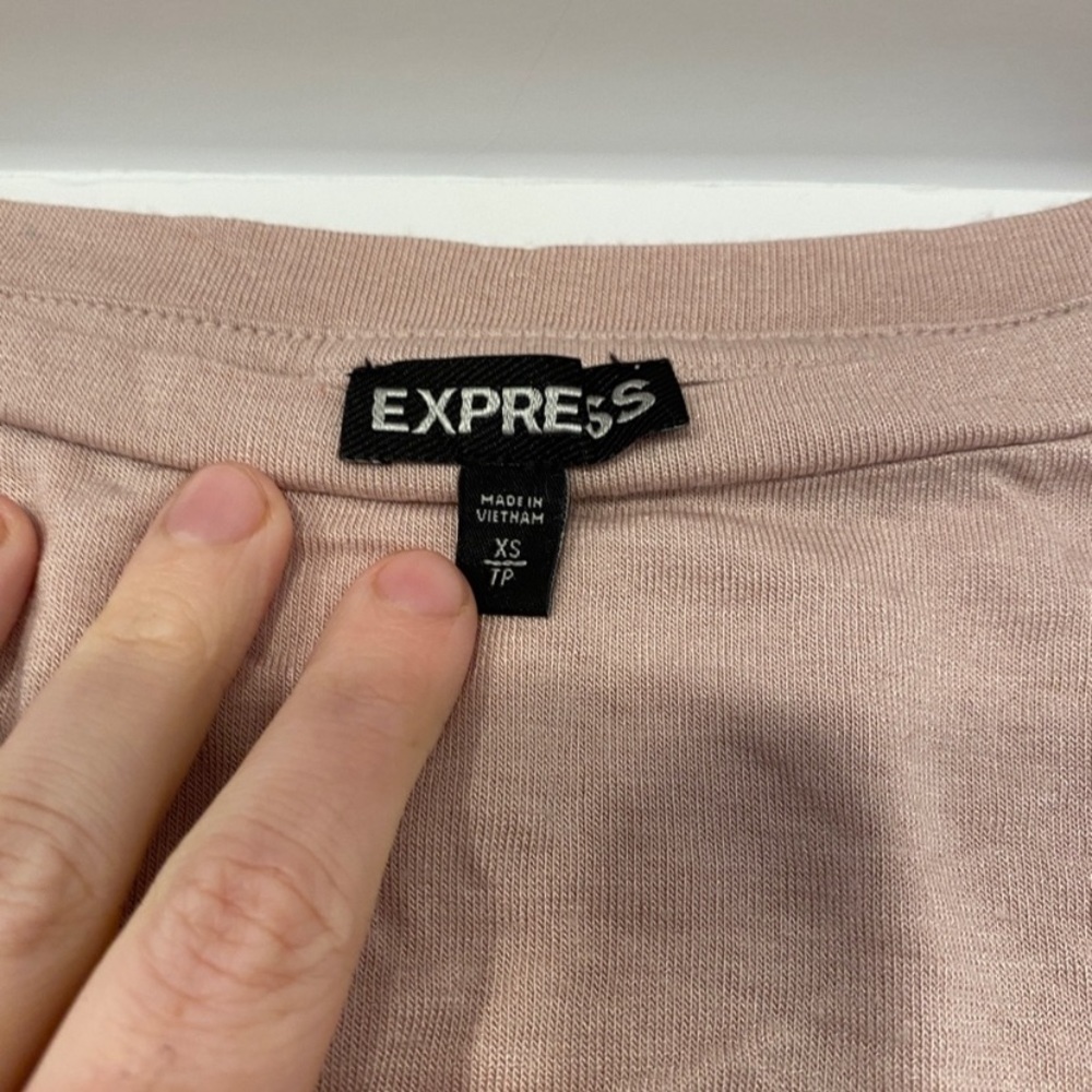 Express Flutter Sleeve Corset Top Size Xs - image 3